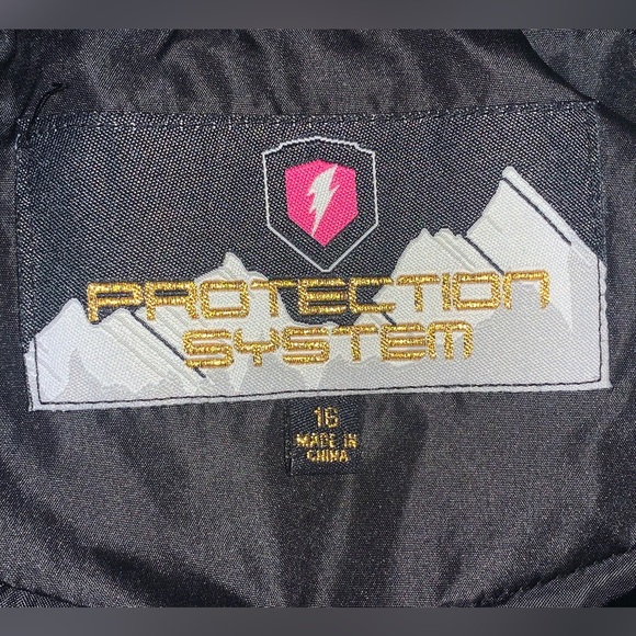 Protection System Puffer Jacket Parka Girls Size 16 - Picture 8 of 8